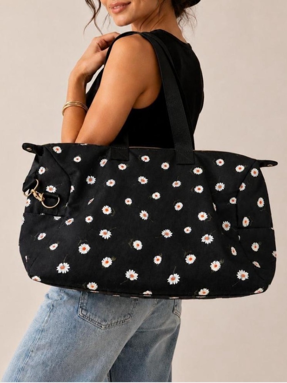 alice + olivia daisy duffle bag